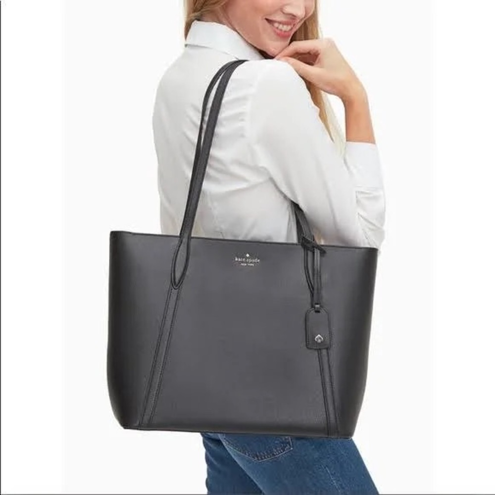 Kate Spade Cara Tote Bag In Black